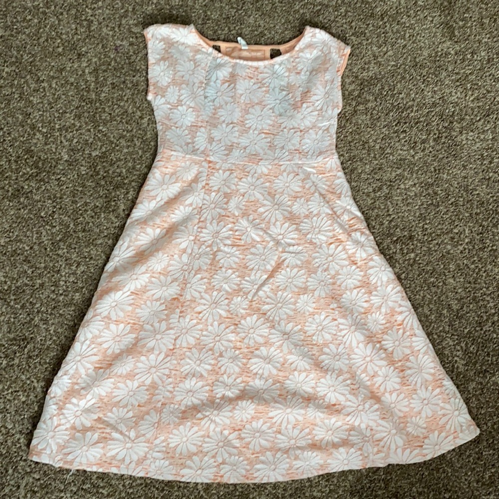 Pink blush maternity dress. Size small